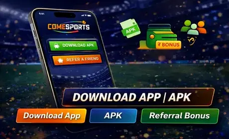 Download the app, unlock code BCBET100, and enter ₹1 contests faster